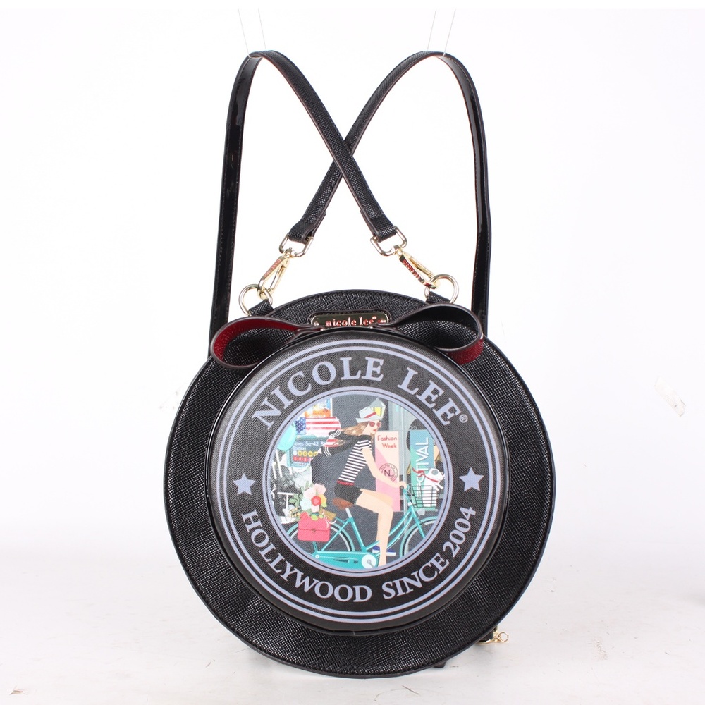 NICOLE LEE WREN ROUNDED CONVERTIBLE BAG